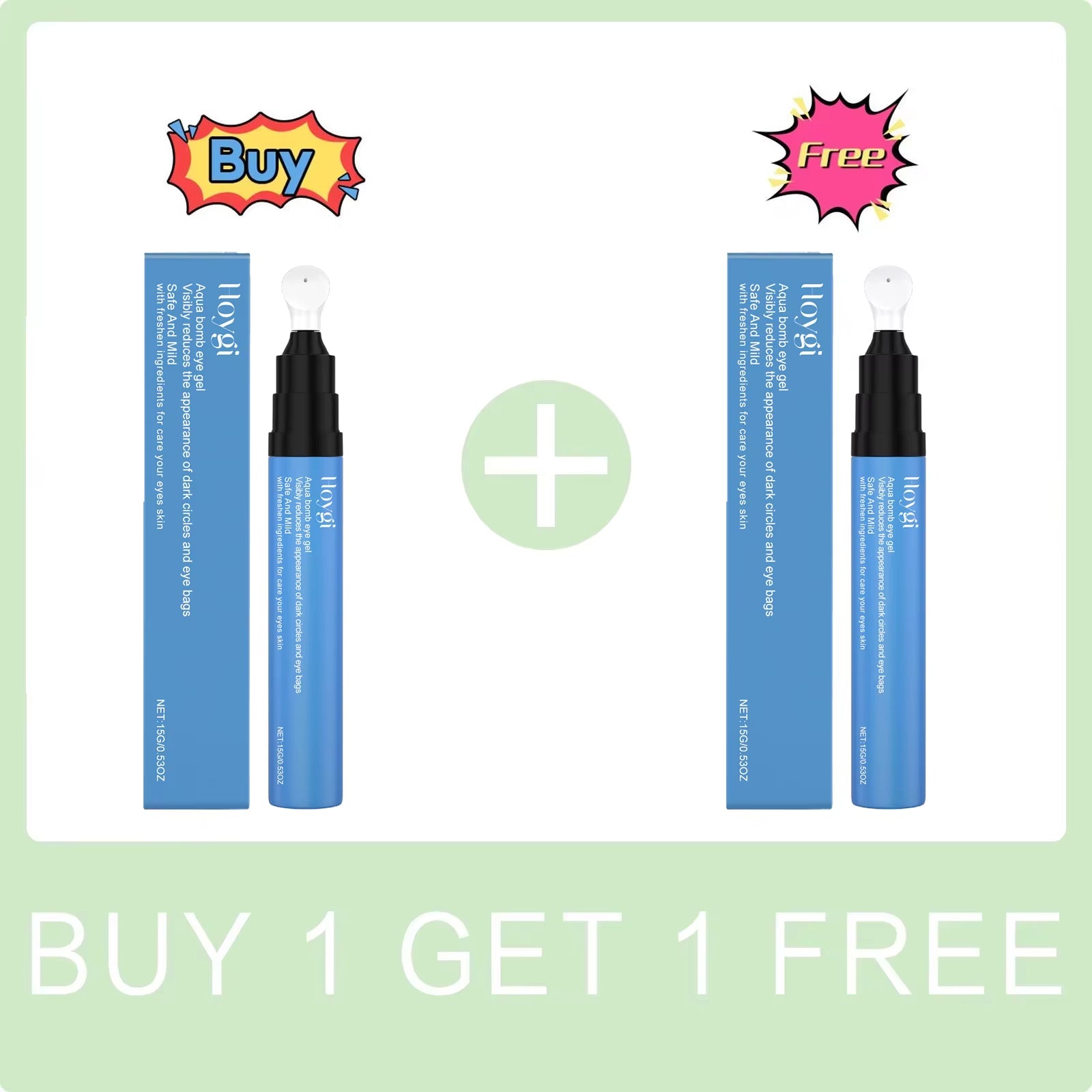 Refreshing Eye Gel for Reducing Dark Cicles and Eye Bags Brighten Eye Area anti Eye Bags Relieve Tiredness Nicotinamide Eye Care